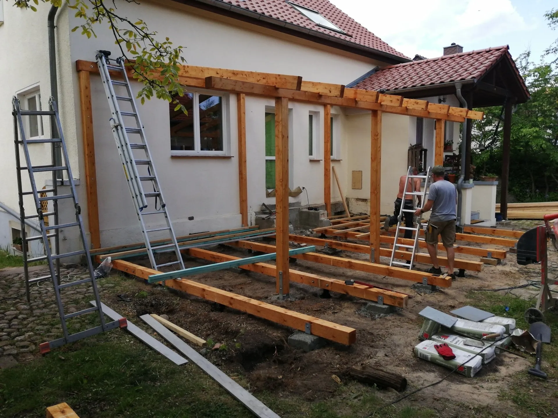 Holzterrassenbau Slideshow | Montageservice Hobohm