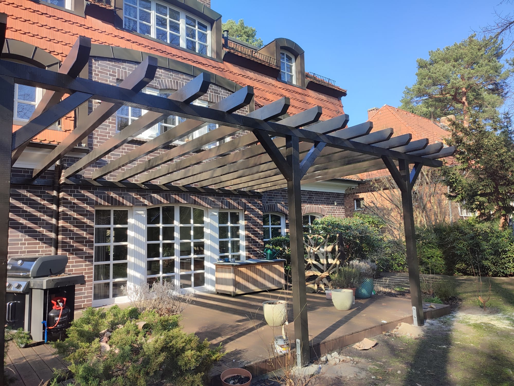 Pergola-Arbeiten Bilder | Montageservice Hobohm