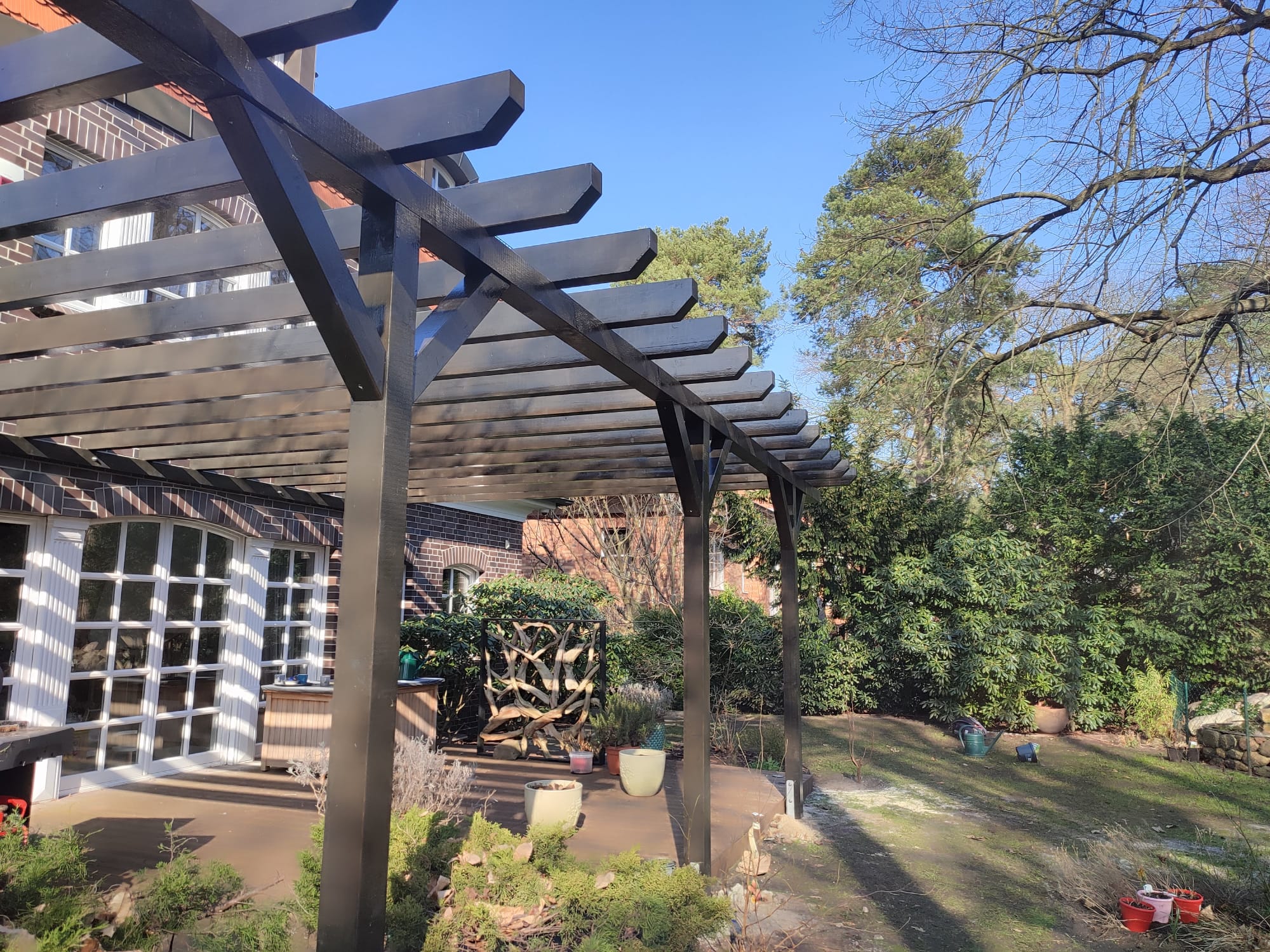 Pergola-Arbeiten Bilder | Montageservice Hobohm