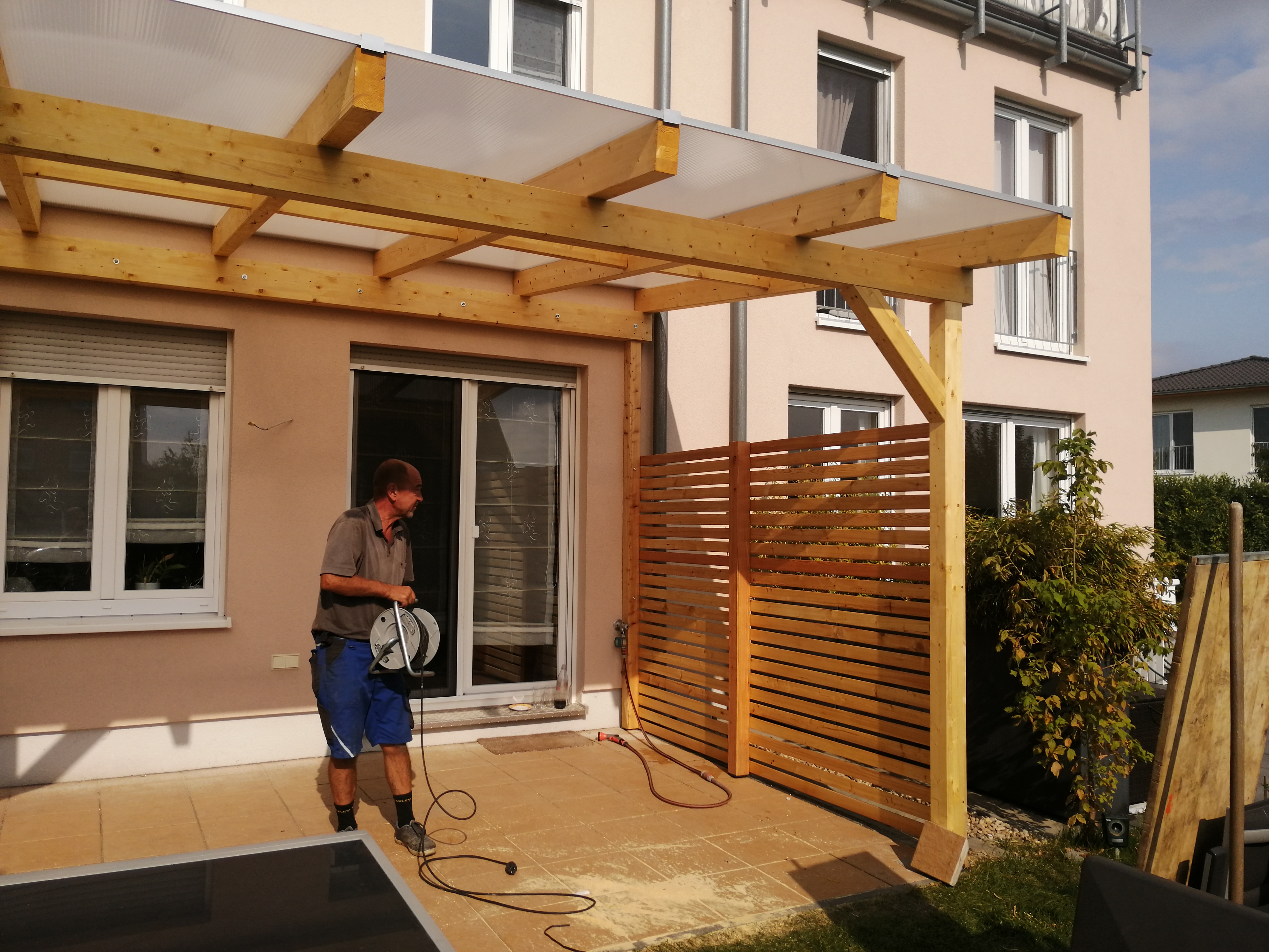 Sichtschutz für den Außenberreich in Berlin | Montageservice Hobohm