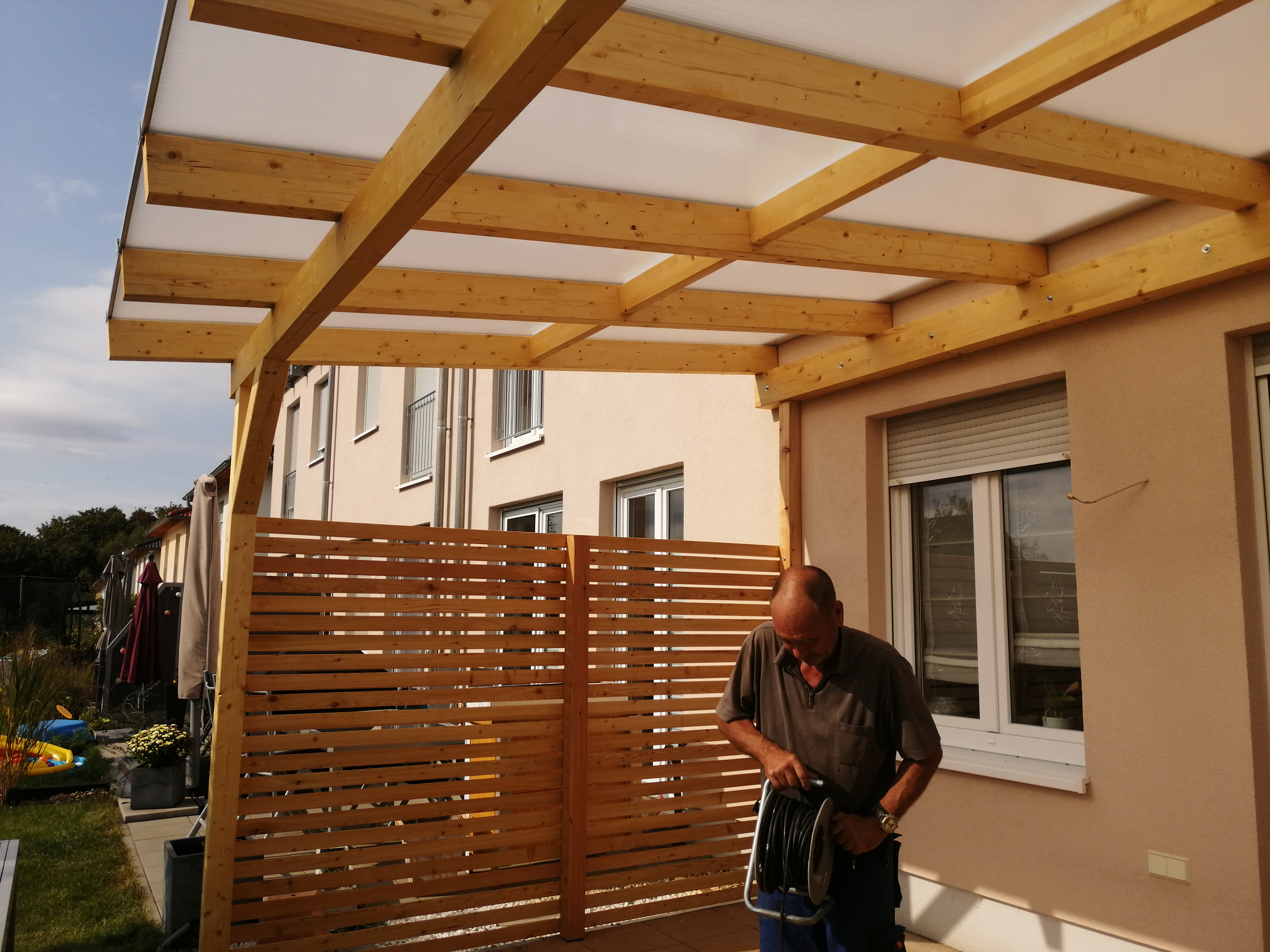 Sichtschutz für den Außenberreich in Berlin | Montageservice Hobohm