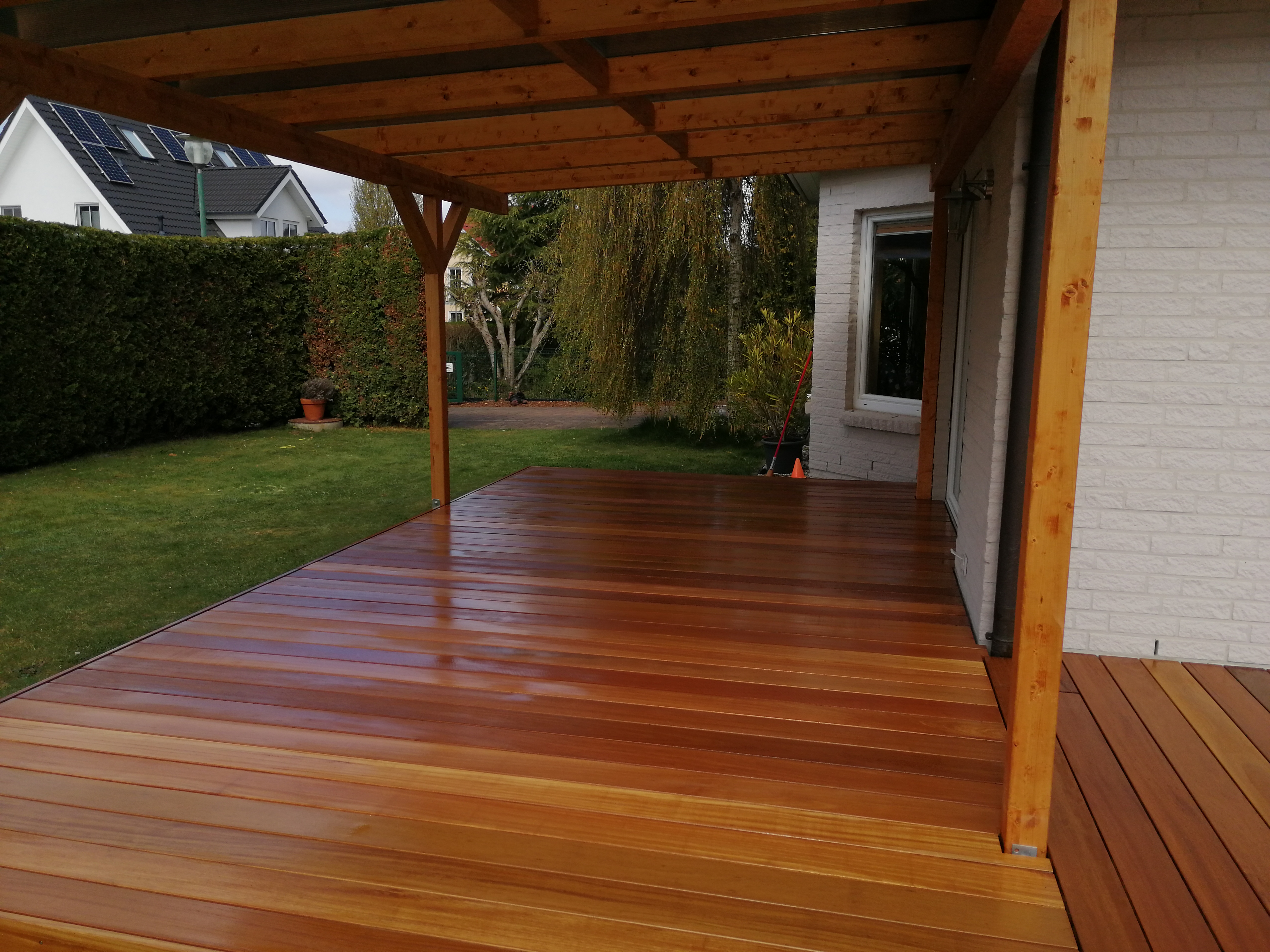 Terrassenüberdachung in Berlin Montageservice Hobohm